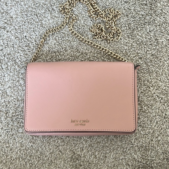 Kate Spade Pink Chain Crossbody Bag - Picture 2 of 14